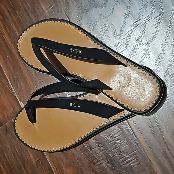 Ralph Lauren Flip Flops - Picture 1 of 4